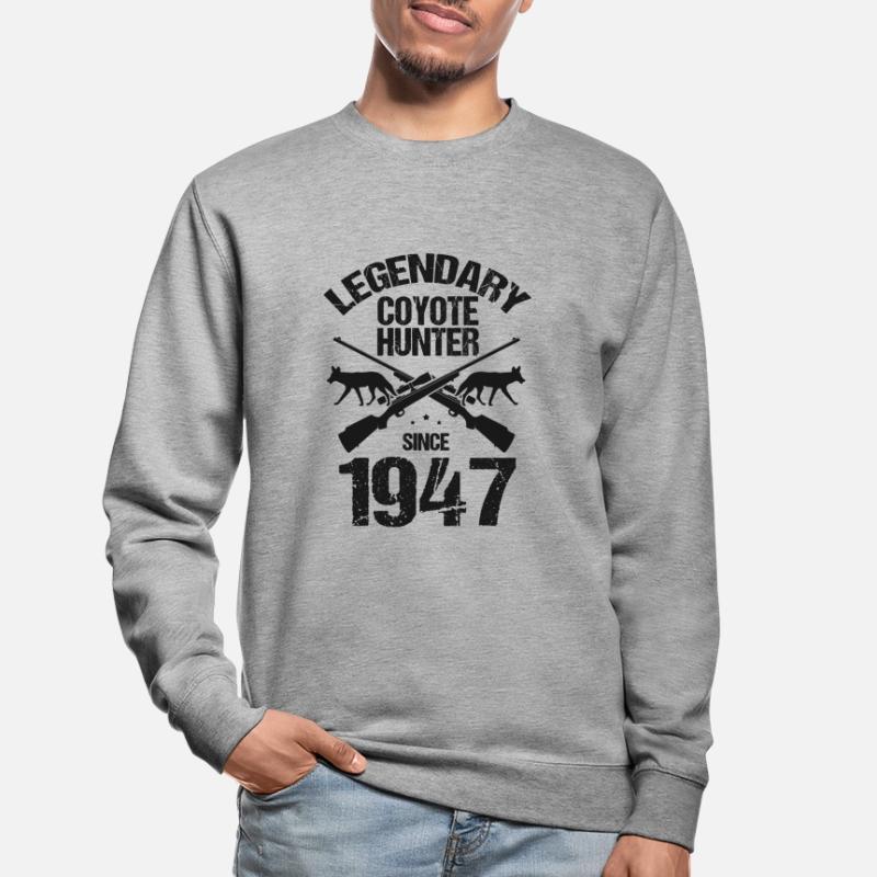 Conception de coyote pour les réacteurs de coyote Sweat-shirt Unisexe