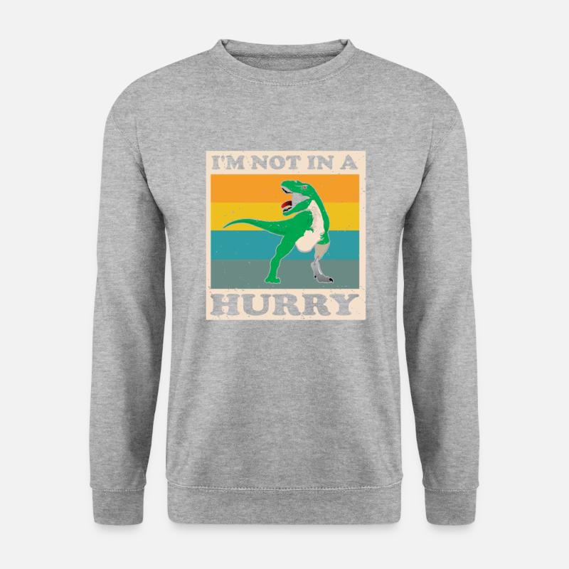 Beinprothesendesign und Beinprothesen - Unisex Pullover - Weißgrau meliert
