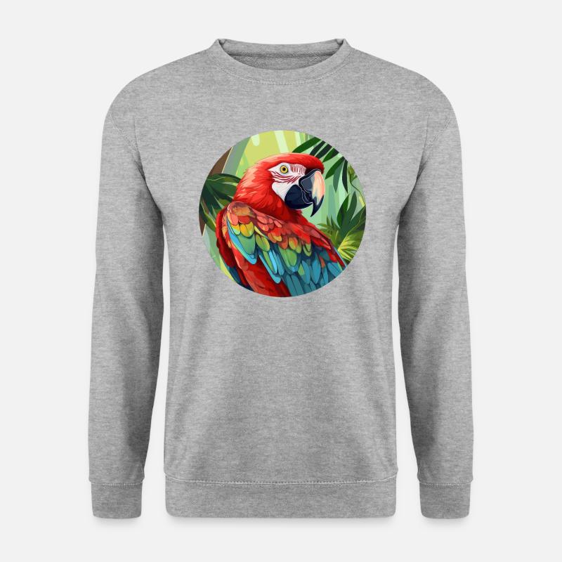 Parrot - Unisex Sweatshirt - salt & pepper