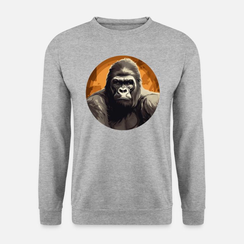 Gorilla - Unisex Sweatshirt - salt & pepper