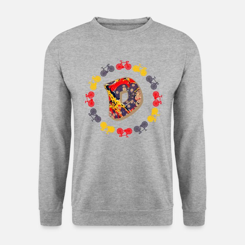 Bicyclette E 202 D - Sweat-shirt Unisexe - gris chiné