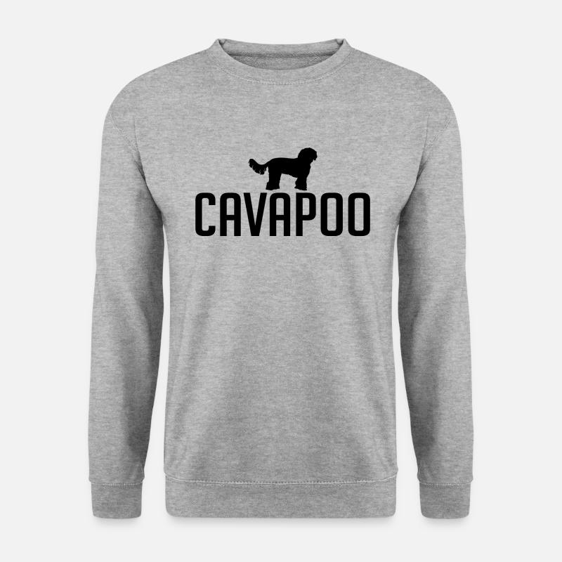 Cavapoo Dog breeds Dogs Wilsigns - Unisex Sweatshirt - salt & pepper