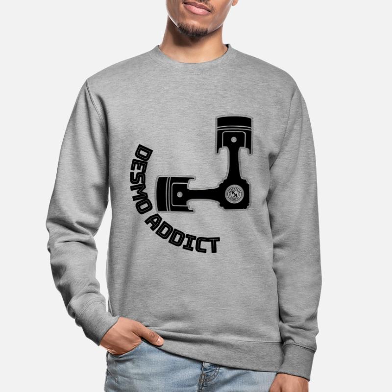 DesmoAddict - der Name ist Programm Unisex Pullover