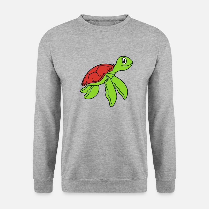 Turtle Cute - Unisex Sweatshirt - salt & pepper