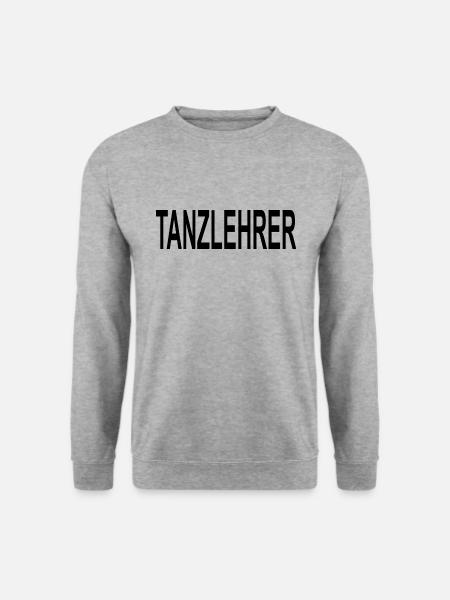 Tanzlehrer - Unisex Pullover - Weißgrau meliert