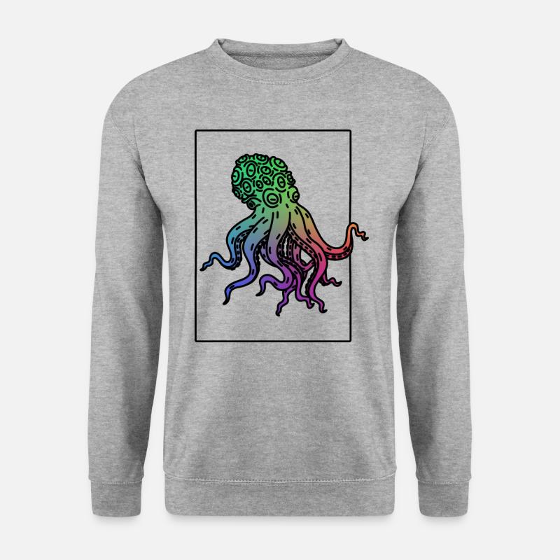 Octopus - Unisex Sweatshirt - salt & pepper