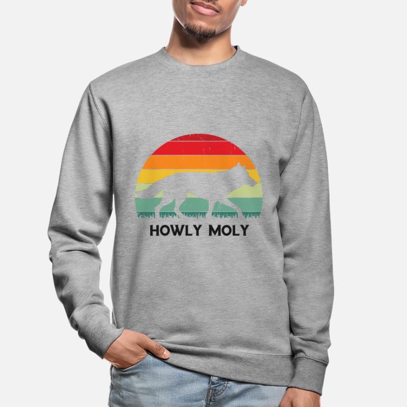Conception de coyote pour les réacteurs de coyote Sweat-shirt Unisexe