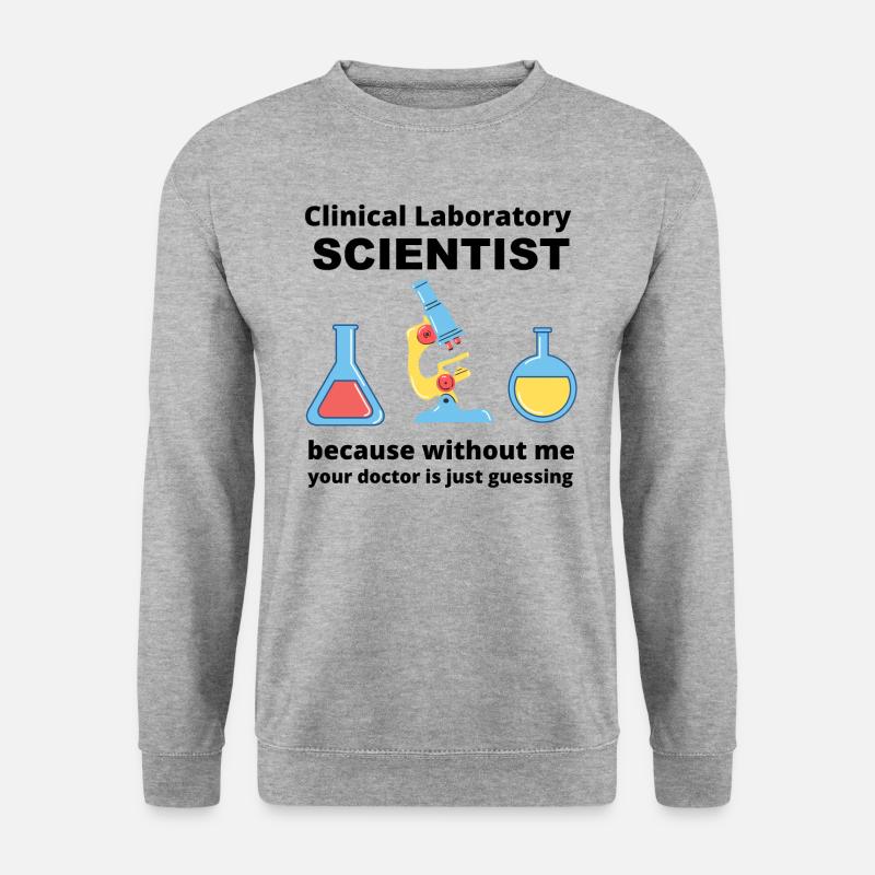 SCIENTIST - Unisex Sweatshirt - salt & pepper