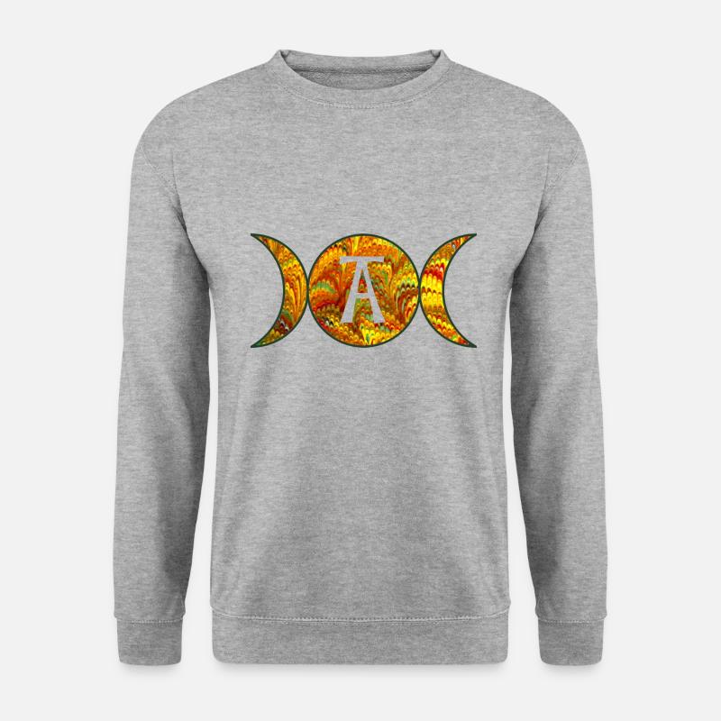 Moon phases E 38 A - Unisex Sweatshirt - salt & pepper