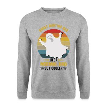 Ghost hunters - Unisex Sweatshirt - salt & pepper - Front - Alina (178cm) & Michal (187cm)