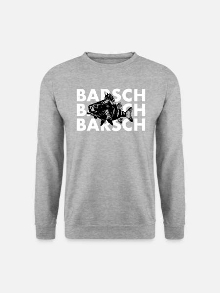 Barsch Shirt - Unisex Pullover - Weißgrau meliert