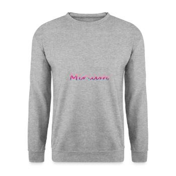 Miriam - Unisex Sweatshirt - salt & pepper - Front - Alina (178cm) & Michal (187cm)