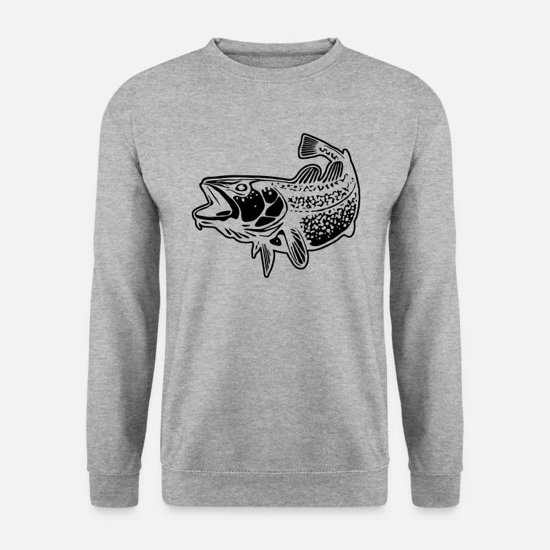 dorsz - Bluza unisex - biało-szary melanż