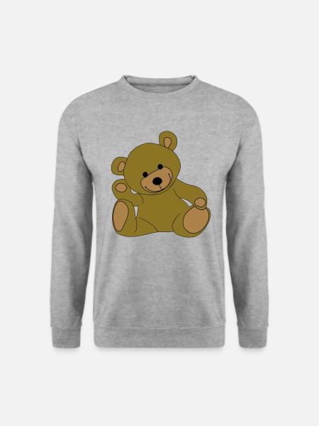 Teddy, Teddybär, Kuscheltier, Stofftier - Unisex Sweatshirt - salt & pepper