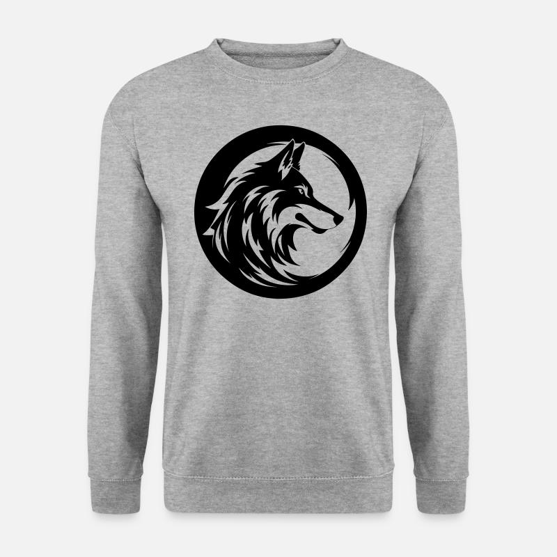 Wolf - Unisex Sweatshirt - salt & pepper