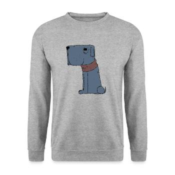Raphael Lartigues - Unisex Sweatshirt - salt & pepper - Front - Alina (178cm) & Michal (187cm)