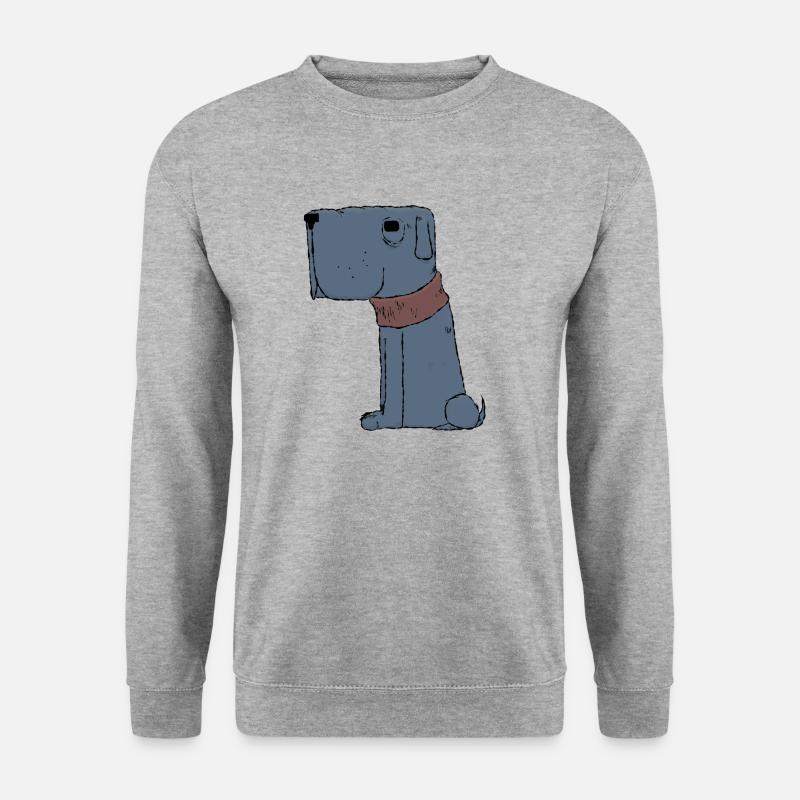 Raphael Lartigues - Unisex Pullover - Weißgrau meliert