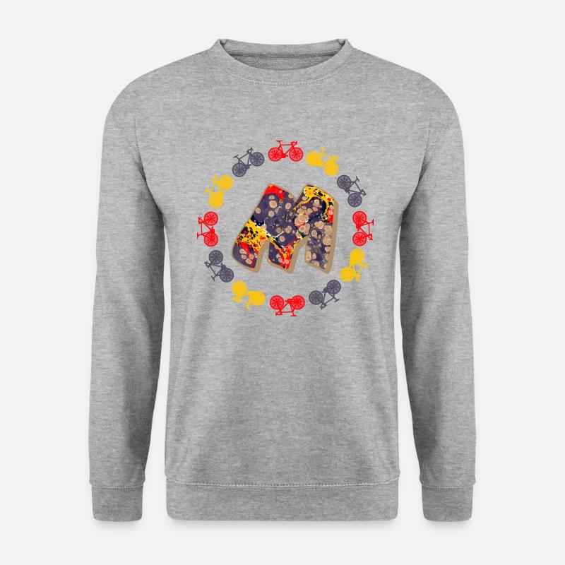 fahrrad e 202 m - Unisex Pullover - Weißgrau meliert