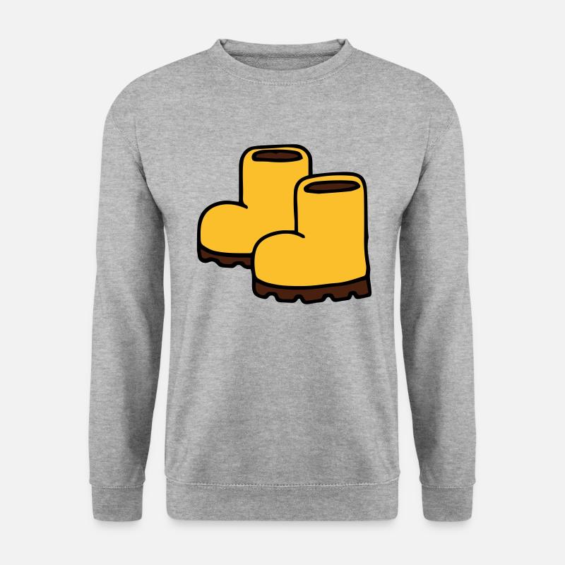 Boots Winter Boots Rain Boots - Unisex Sweatshirt - salt & pepper