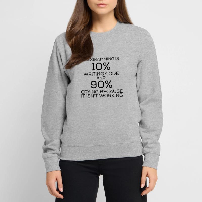 Funny saying programming programming Unisex Sweatshirt