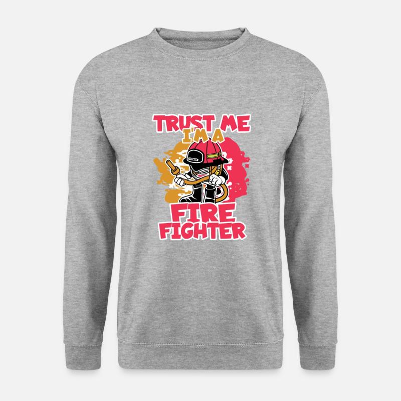 Firefighter firefighter firefighter - Unisex Sweatshirt - salt & pepper