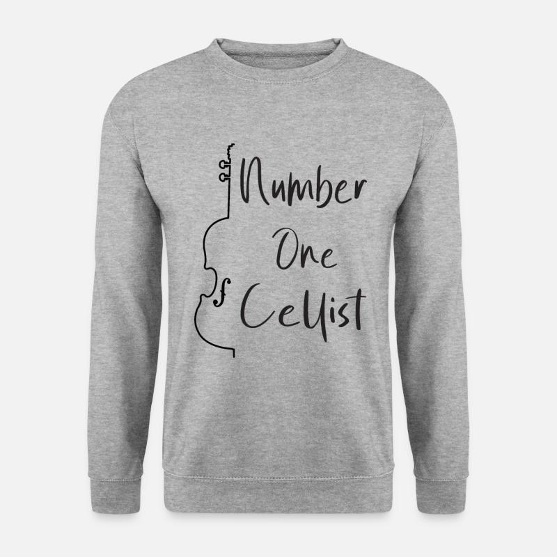 Cello cellist cello - Unisex Sweatshirt - salt & pepper