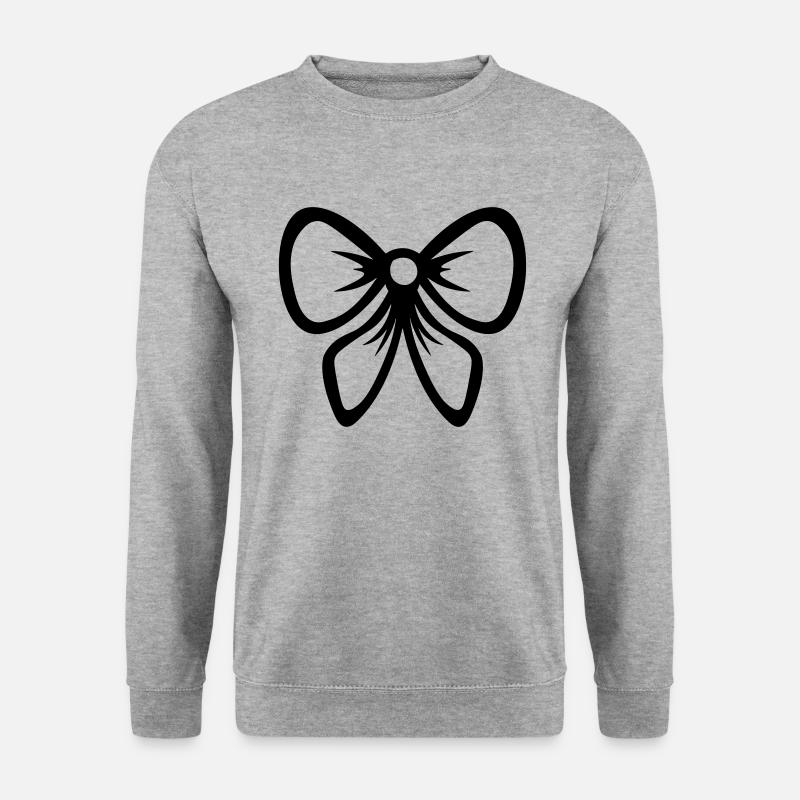 Gift bow / arc cadeau - Unisex Sweatshirt - salt & pepper