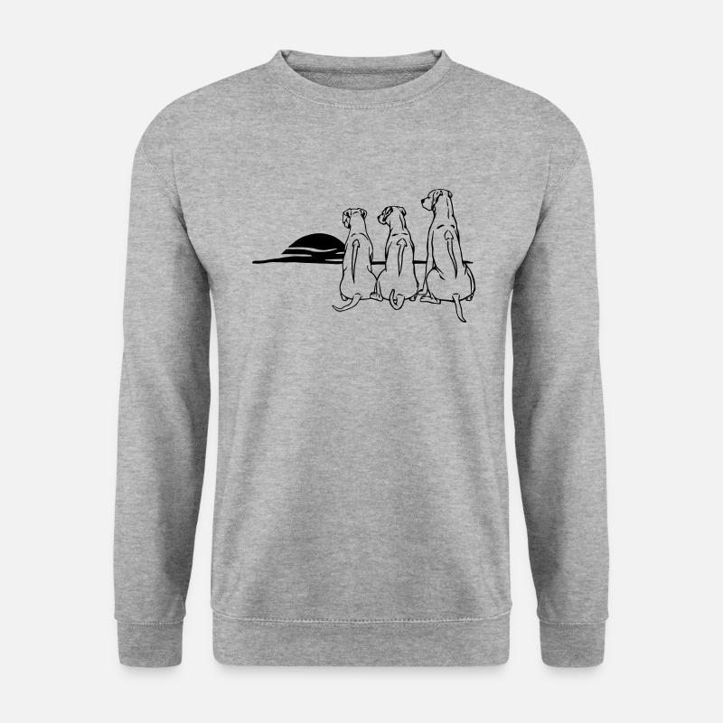 3 Ridgeback - Sweat-shirt Unisexe - gris chiné