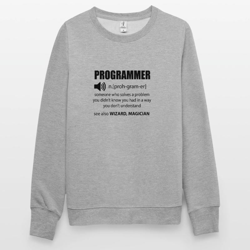 Code Programmierer Wörterbuch Entwickler Geschenk Unisex Pullover