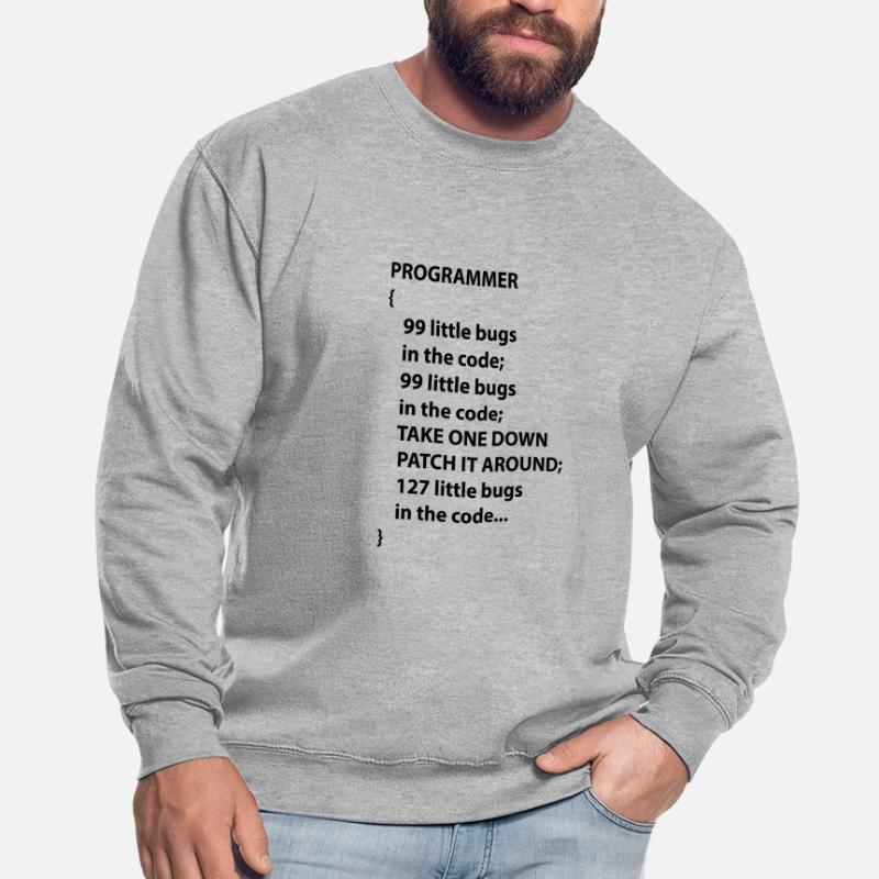 Code Programmer Nerd Bug Developer Gift Unisex Sweatshirt
