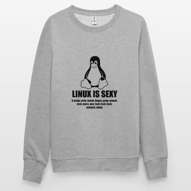 Linux Root SUDO Unix Shell Sexy funny gift Unisex Sweatshirt