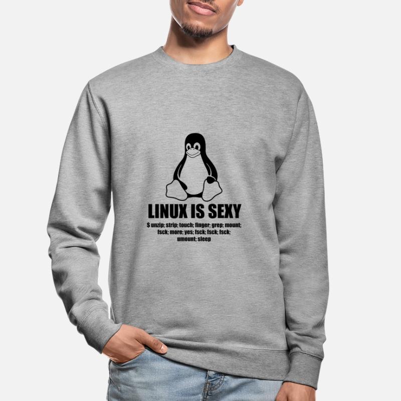 Linux Root SUDO Unix Shell Sexy funny gift Unisex Sweatshirt