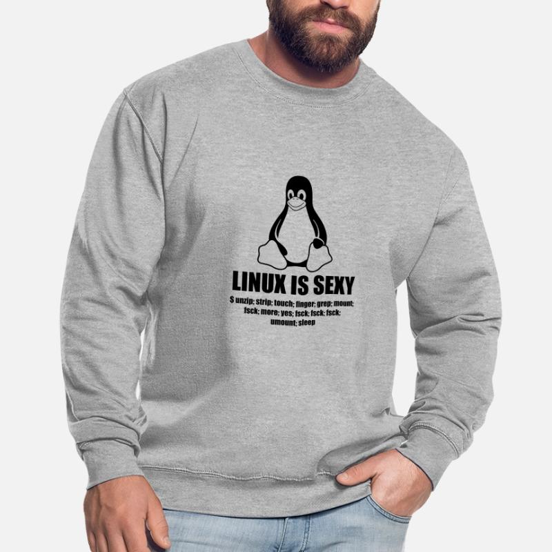 Linux Root SUDO Unix Shell Sexy funny gift Unisex Sweatshirt