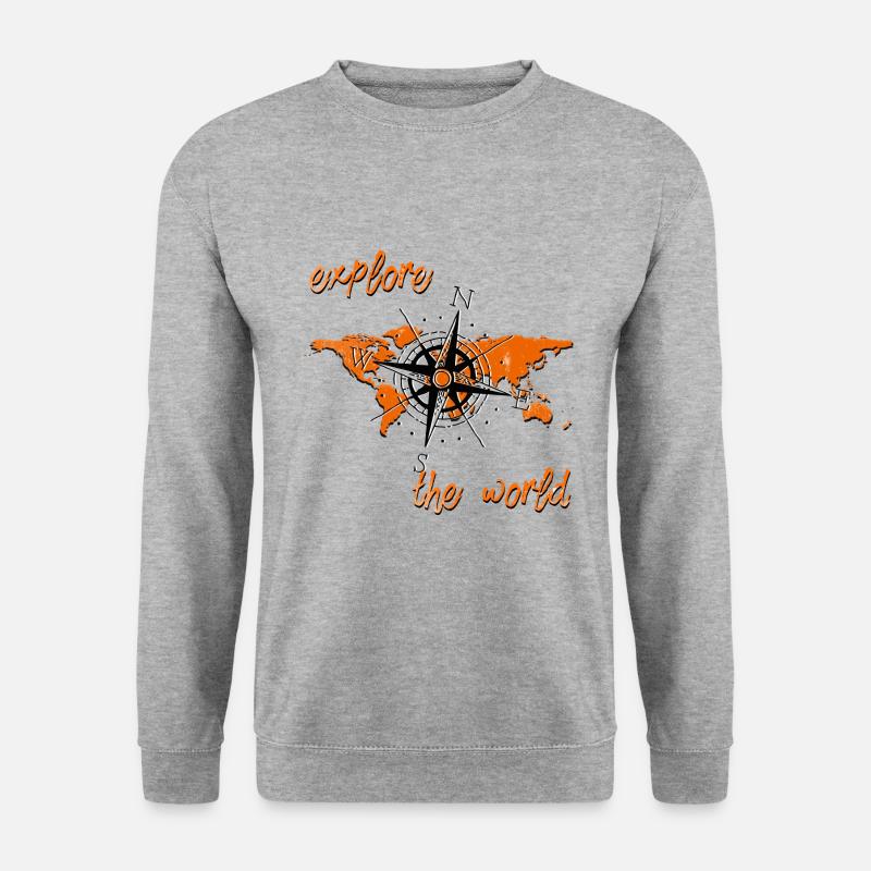 Explore Orange - Unisex Sweatshirt - salt & pepper