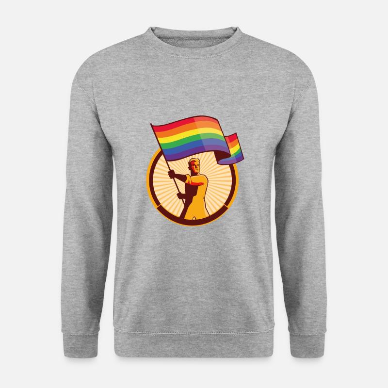 Lgbt pride gift - Unisex Sweatshirt - salt & pepper