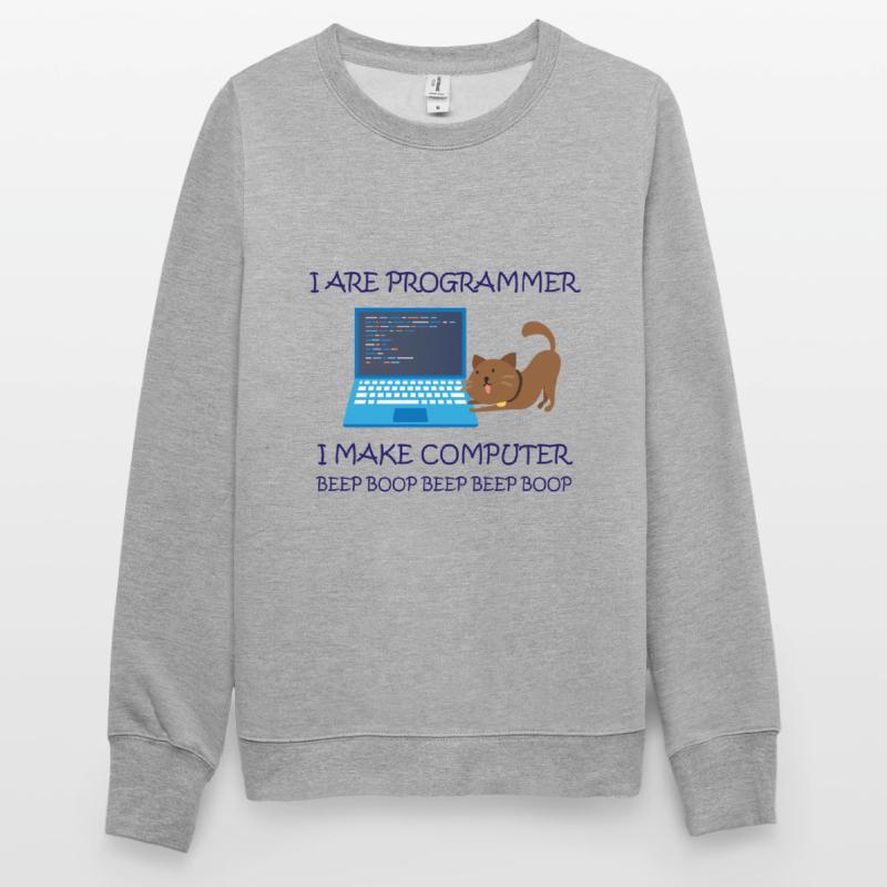 Je suis programmeur je fais Computer Informatiker Sweat-shirt Unisexe