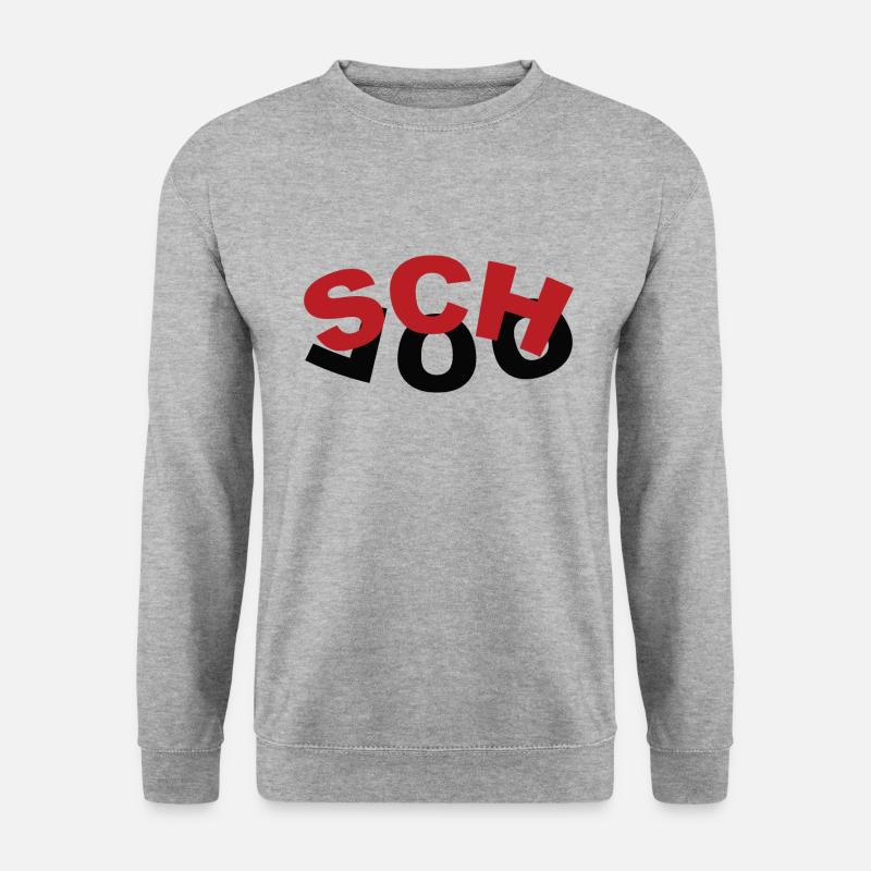 School - Unisex Sweatshirt - salt & pepper