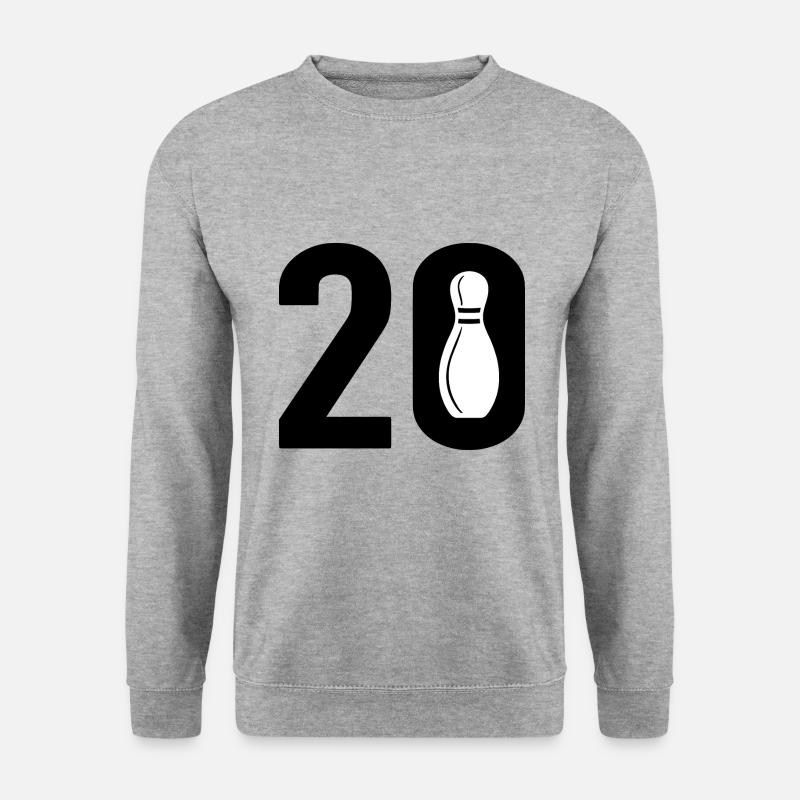 20 Bowling Bowler 20 - Unisex Sweatshirt - salt & pepper