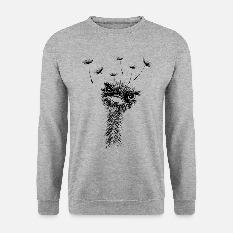 Süßer Strauß - Unisex Pullover - Weißgrau meliert