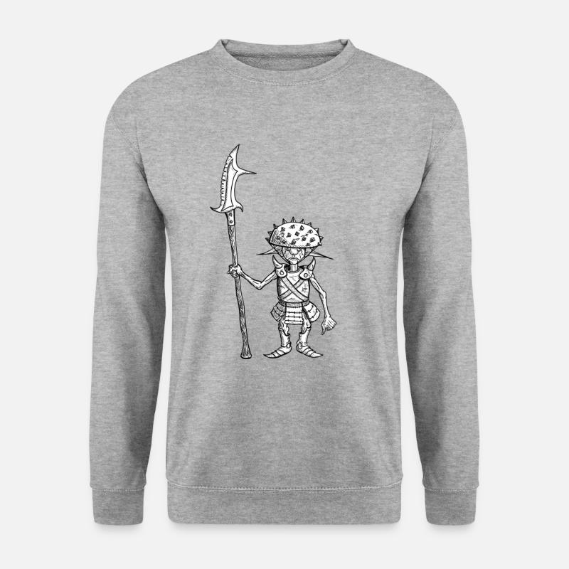 Depressed Goblin Guard - Unisex Sweatshirt - salt & pepper