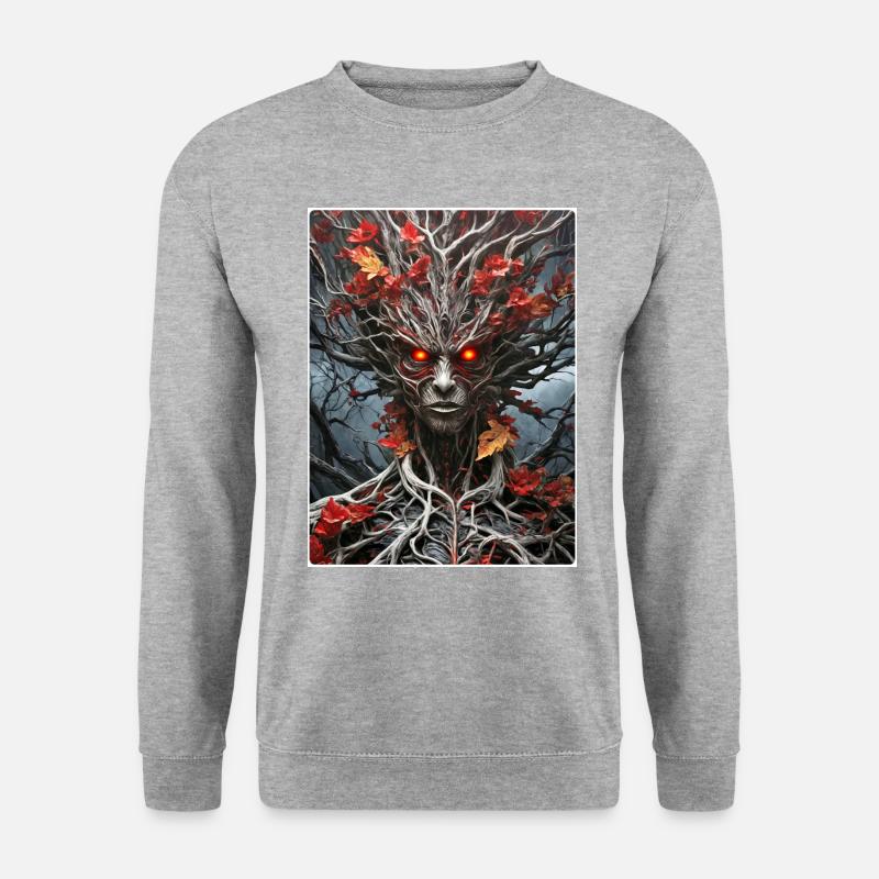 Creepy Plants Alien 1.6 - Unisex Sweatshirt - salt & pepper