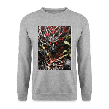 Plantes effrayantes Alien 1.5 - Sweat-shirt Unisexe - gris chiné - Devant - Alina (178cm) & Michal (187cm)