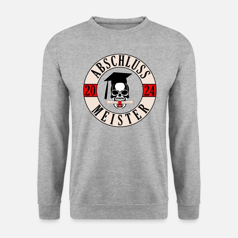 Meister 2024 - Unisex Pullover - Weißgrau meliert