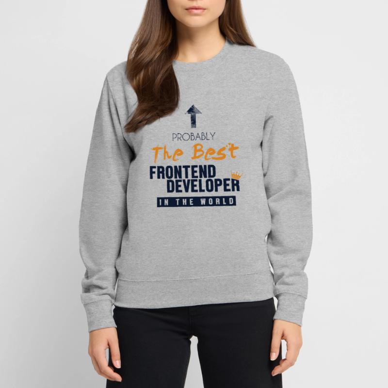 Best Frontend Developer World Engineer Software Unisex Sweatshirt