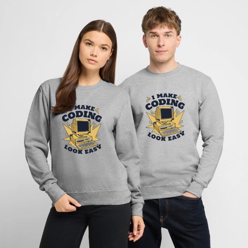 Je rends le codage facile Developer Coder Sweat-shirt Unisexe