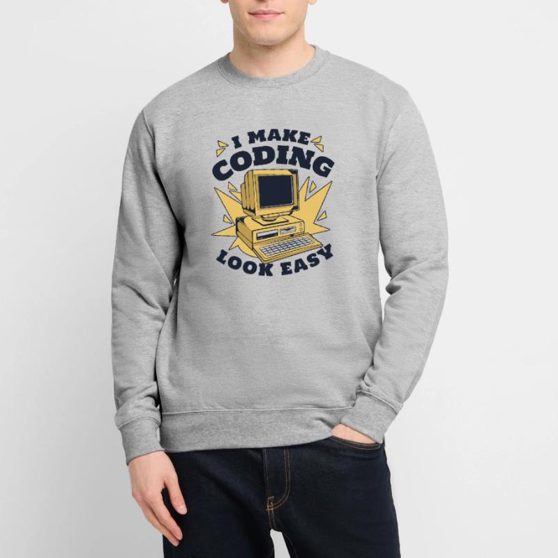 Je rends le codage facile Developer Coder Sweat-shirt Unisexe