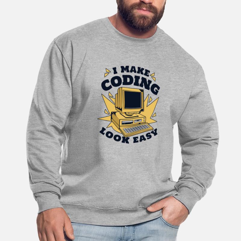Je rends le codage facile Developer Coder Sweat-shirt Unisexe