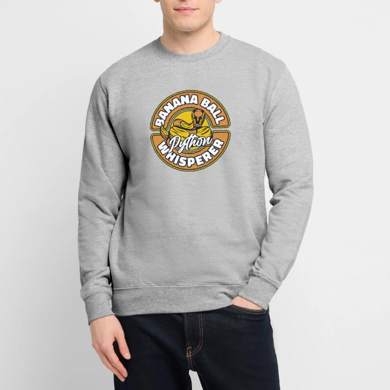 Boule de banane Python Chuchoter Python Boule de banane Sweat-shirt Unisexe