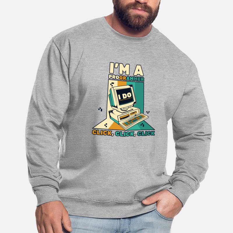 I'm A Programmer Click Softwareingenieur Coder Unisex Pullover