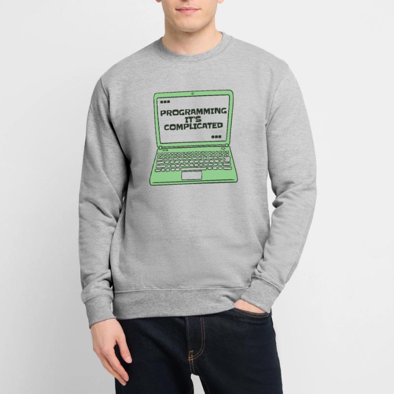 Programmer c’est compliqué Developer Coder Sweat-shirt Unisexe